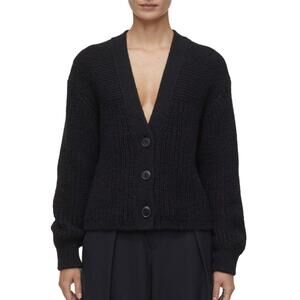 NEW CLOSED women's alpaca mix cardigan in black